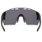 Stealth Sunglasses - matt black / silver mirror lens