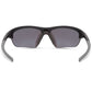 Mission Matt Black Sunglasses - Silver Mirror Lens