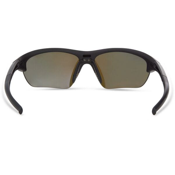 Mission Matt Black Sunglasses - Fire Mirror Lens