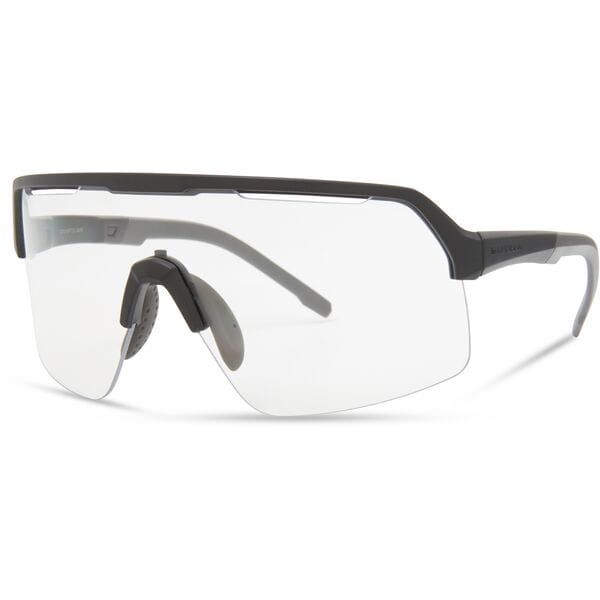 Crypto Air Matt Black Sunglasses - Clear Lens