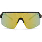 Crypto Air Gloss Black Sunglasses - Bronze Mirror Lens