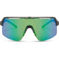 Crypto Air Crystal Smoke Sunglasses - Green Mirror Lens