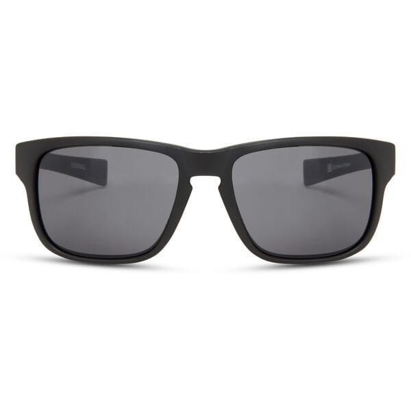 Signal Matt Black Sunglasses - Black Mirror Lens