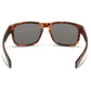 Signal Dark Tortoise Shell Sunglasses - Silver Mirror Lens
