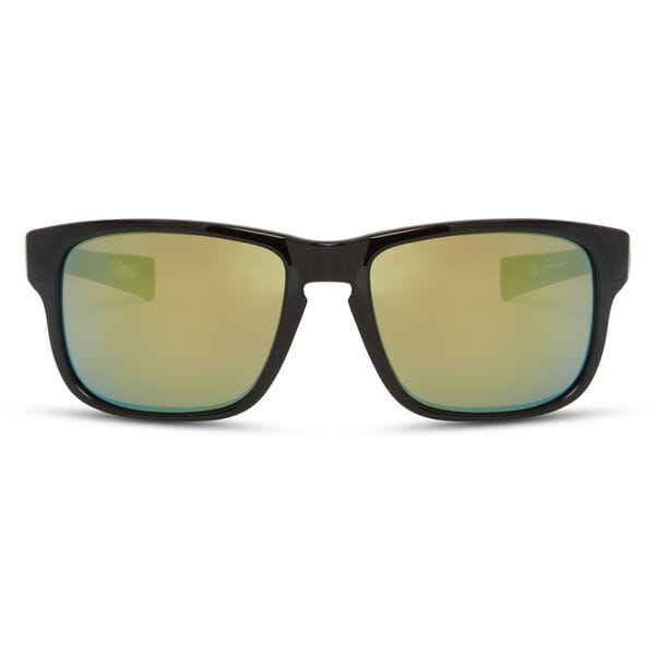 Signal Gloss Black Sunglasses - Bronze Mirror Lens