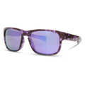 Signal Crystal Tortoise Shell Sunglasses - Purple Mirror Lens