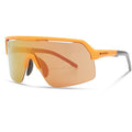 Crypto Air Mango Orange Sunglasses - 3 Lens Pack - Fire Mirror / Amber / Clear