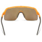 Crypto Air Mango Orange Sunglasses - 3 Lens Pack - Fire Mirror / Amber / Clear