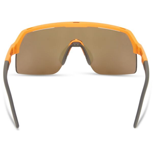 Crypto Air Mango Orange Sunglasses - 3 Lens Pack - Fire Mirror / Amber / Clear