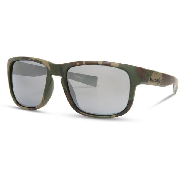 Signal Sunglasses - 3 lens pack - green camo / silver mirror - polarised