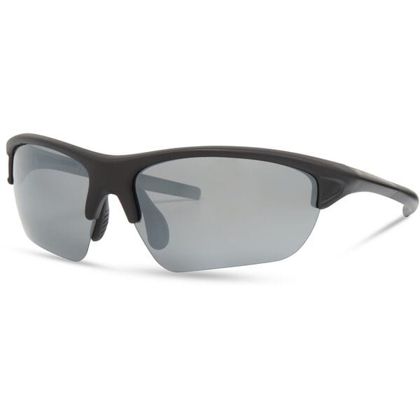 Mission Sunglasses - 3 lens pack - matt black / silver mirror - polarised