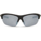 Mission Sunglasses - 3 lens pack - matt black / silver mirror - polarised