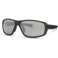 Target Sunglasses - 3 lens pack - matt black / silver mirror - polarised