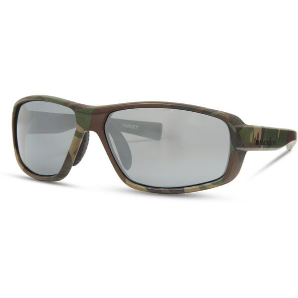 Target Sunglasses - 3 lens pack - green camo / silver mirror - polarised