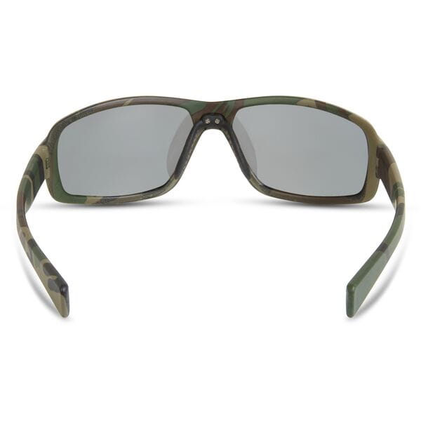 Target Sunglasses - 3 lens pack - green camo / silver mirror - polarised