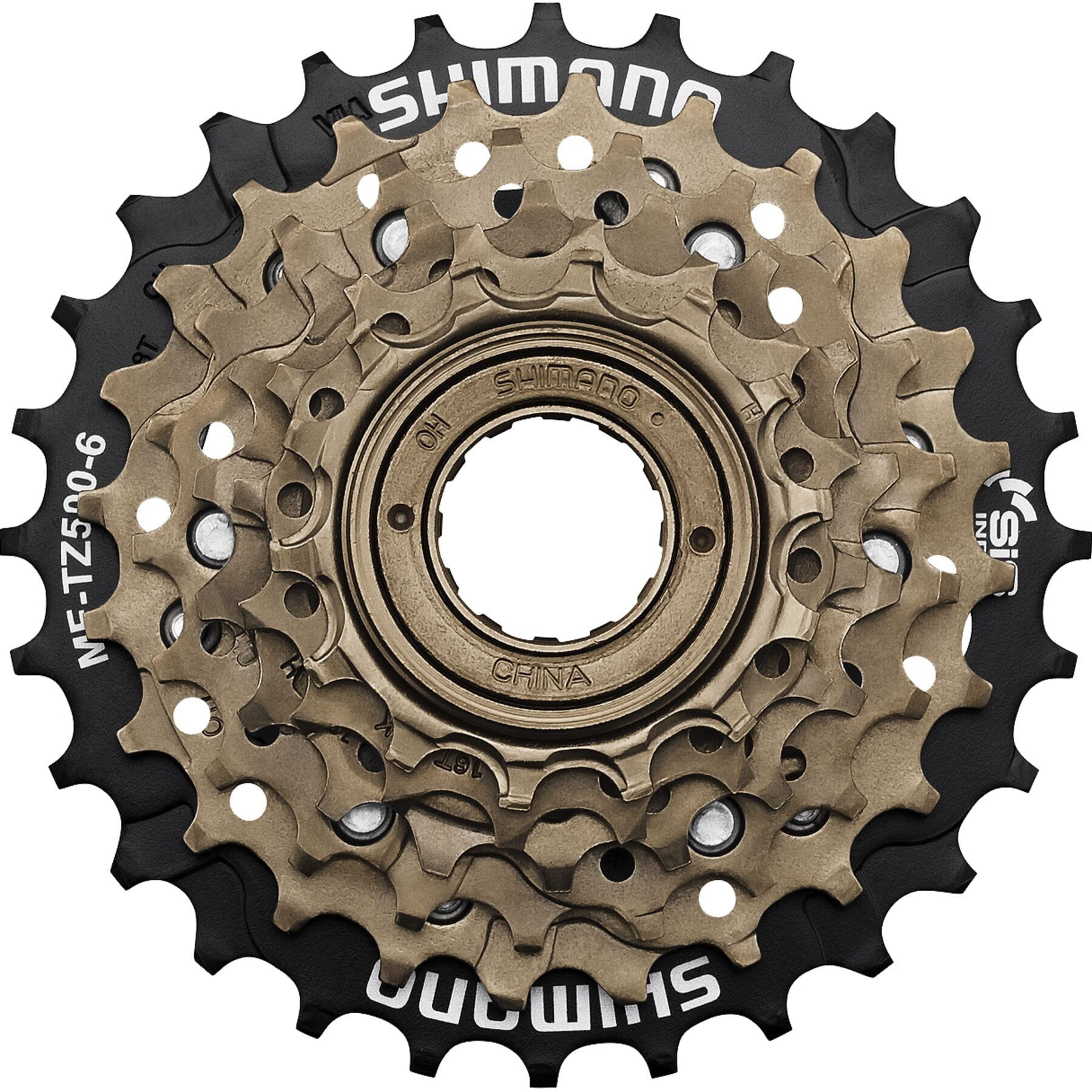 MF-TZ500 6-speed multiple freewheel, 14-28 tooth shimano