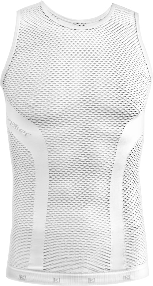 Funkier Vesta Gents Pro Summer Lightweight Baselayer in White (ST-1100)