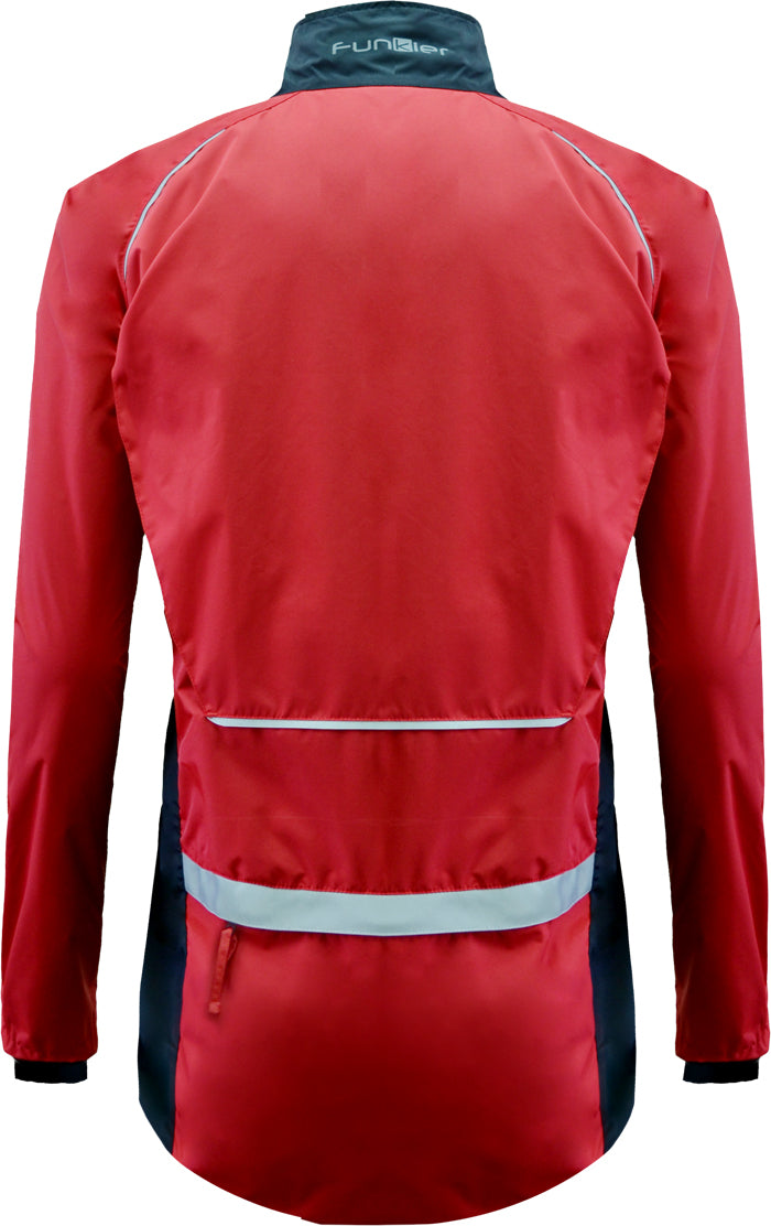 Funkier Attack WJ-1327 Gents Waterproof Jacket in Red Small