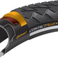 Continental Contact Plus City/Trekking Tyre in Black/Reflex (Rigid)