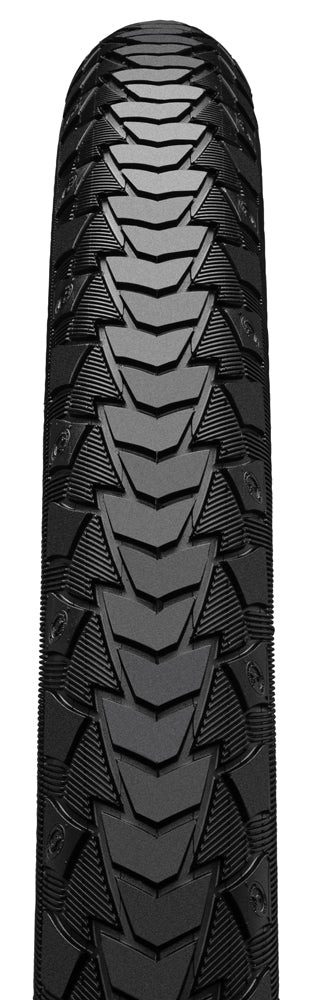 Continental Contact Plus City/Trekking Tyre in Black/Reflex (Rigid)