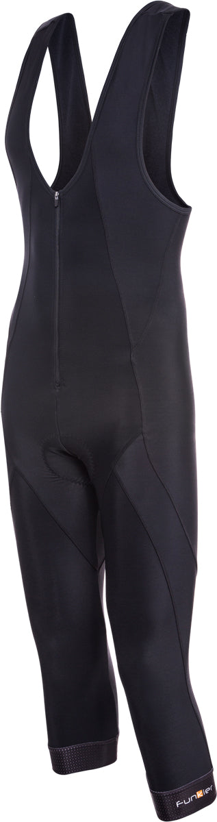 Funkier Polar Active Thermal Microfleece 3/4 Bib Tights in Black (S-973-W-B14) XXXL