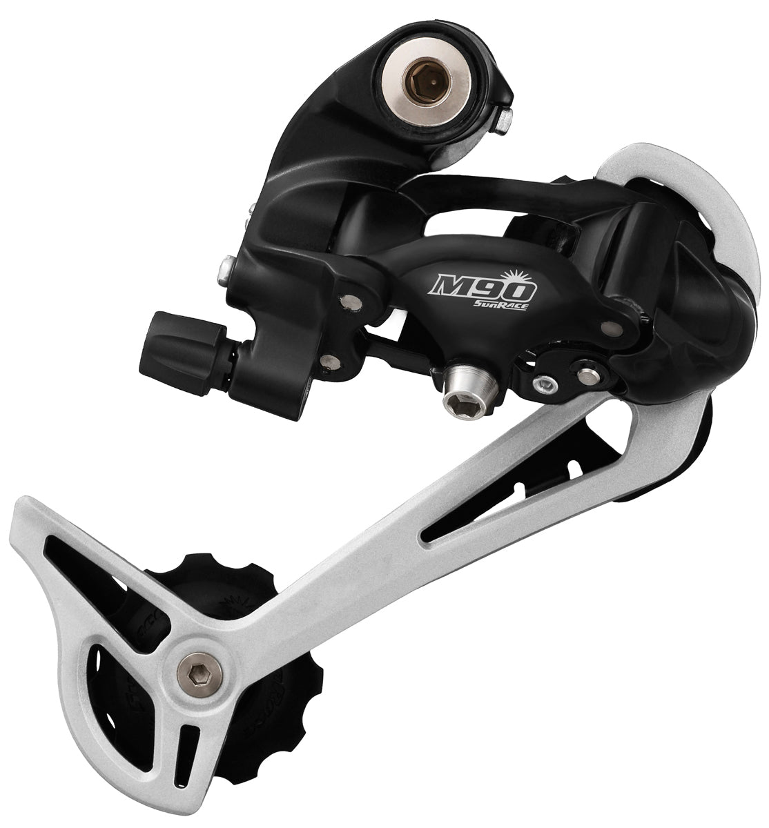 SunRace RDM91 Rear Derailleur 9 Speed Long Cage - BLACK / NONE