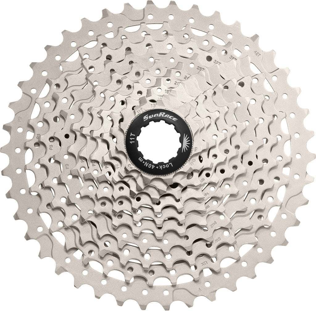 SunRace CSMS3 - 10 Speed MTB 11-42T Metallic Cassette
