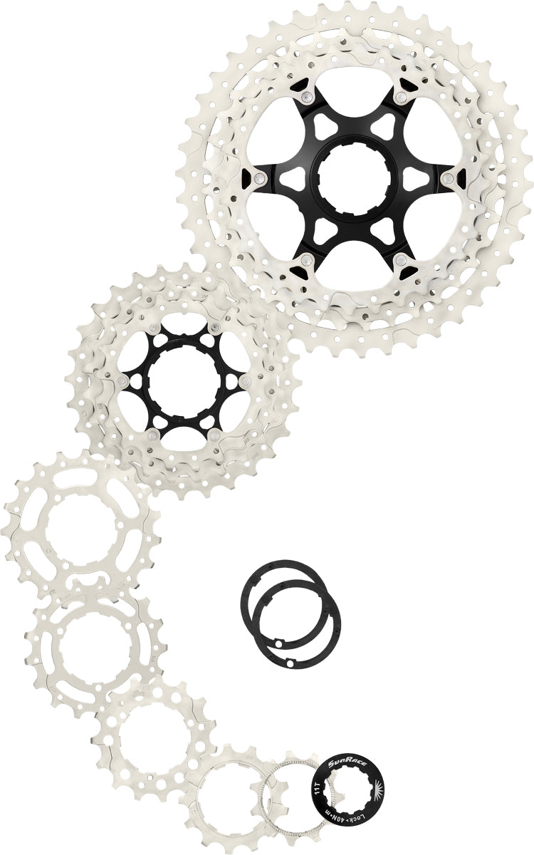 SunRace CSMS8 - 11 Speed MTB 11-40T Metallic Cassette