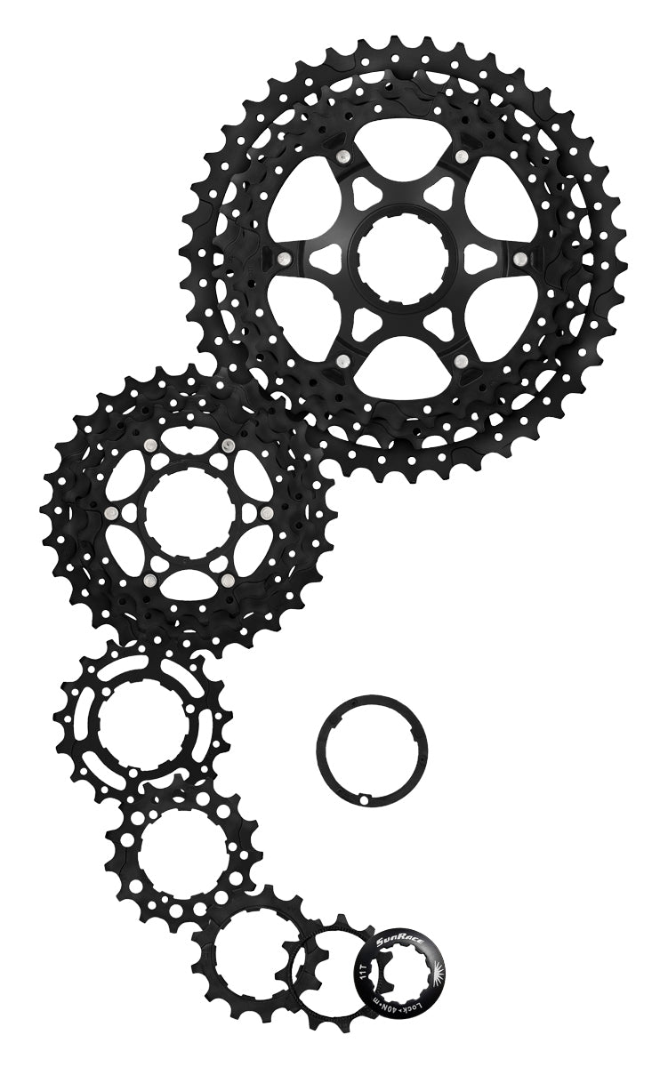 SunRace CSMS8 - 11 Speed MTB 11-46T Black Cassette