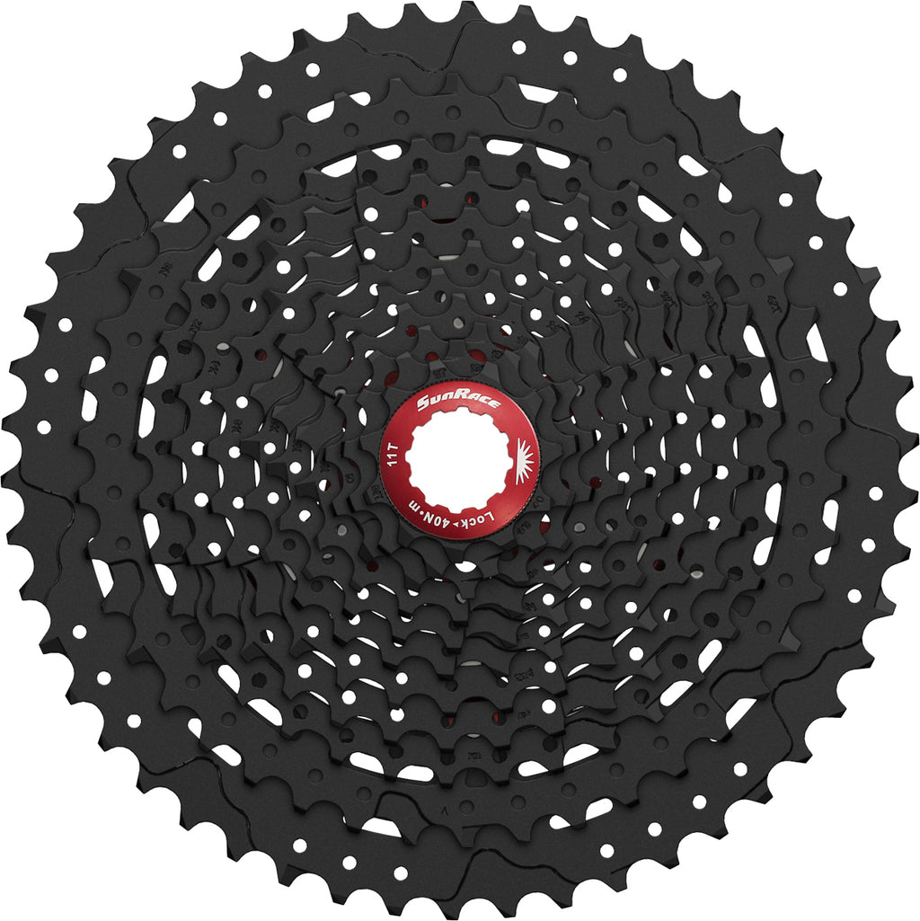 SunRace CSMX80 - 11 Speed MTB 11-51T Black Cassette