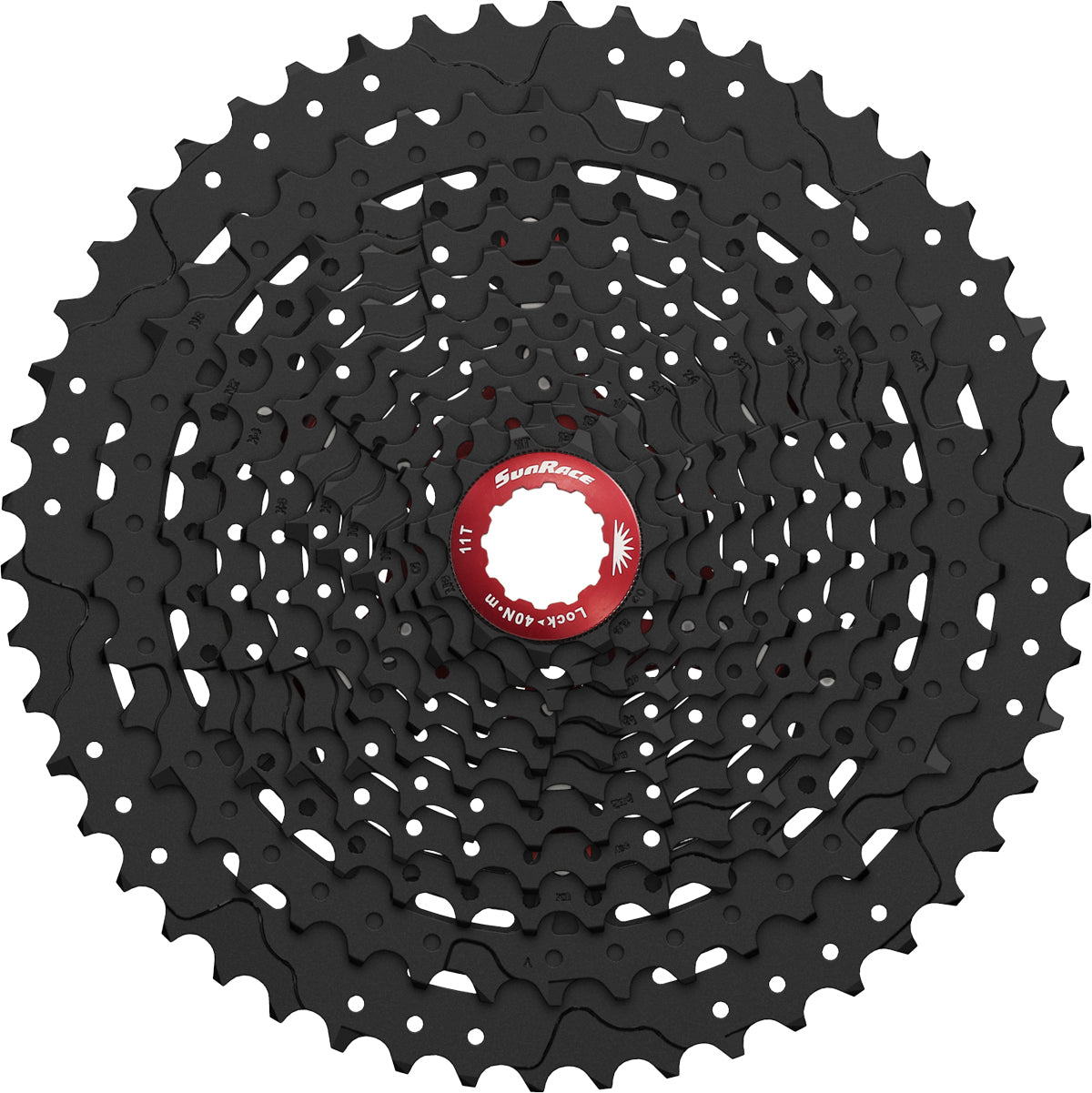 SunRace CSMX80 - 11 Speed MTB 11-51T Black Cassette