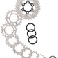 SunRace CSRS0 - 10 Speed Road 11-32T Metallic Cassette