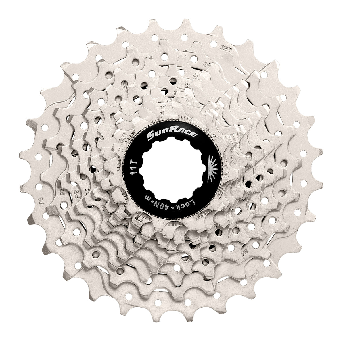 SunRace CSRS1 - 10 Speed Road 11-32T Metallic Cassette