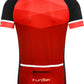 Funkier Rideline Gents Short Sleeve Jersey in Red/Black Small