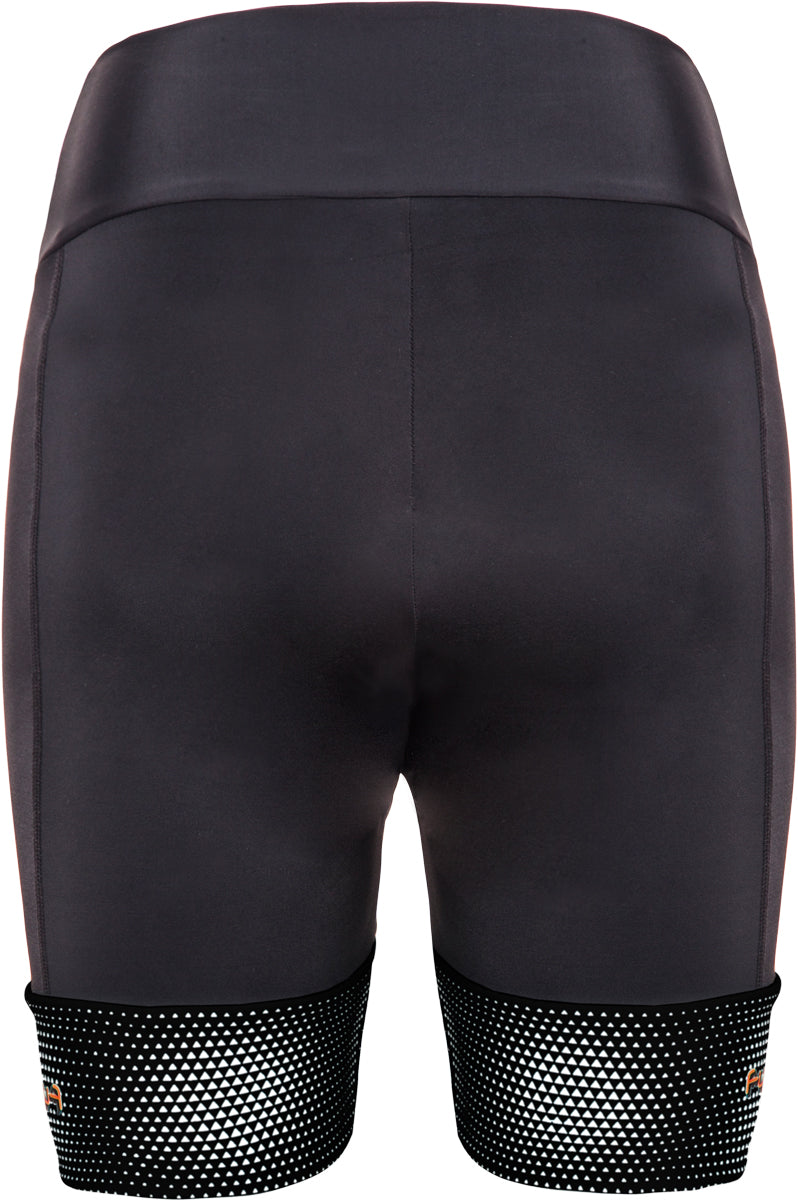 Funkier Covina Ladies 6 Panel Pro Shorts in Black X-Small