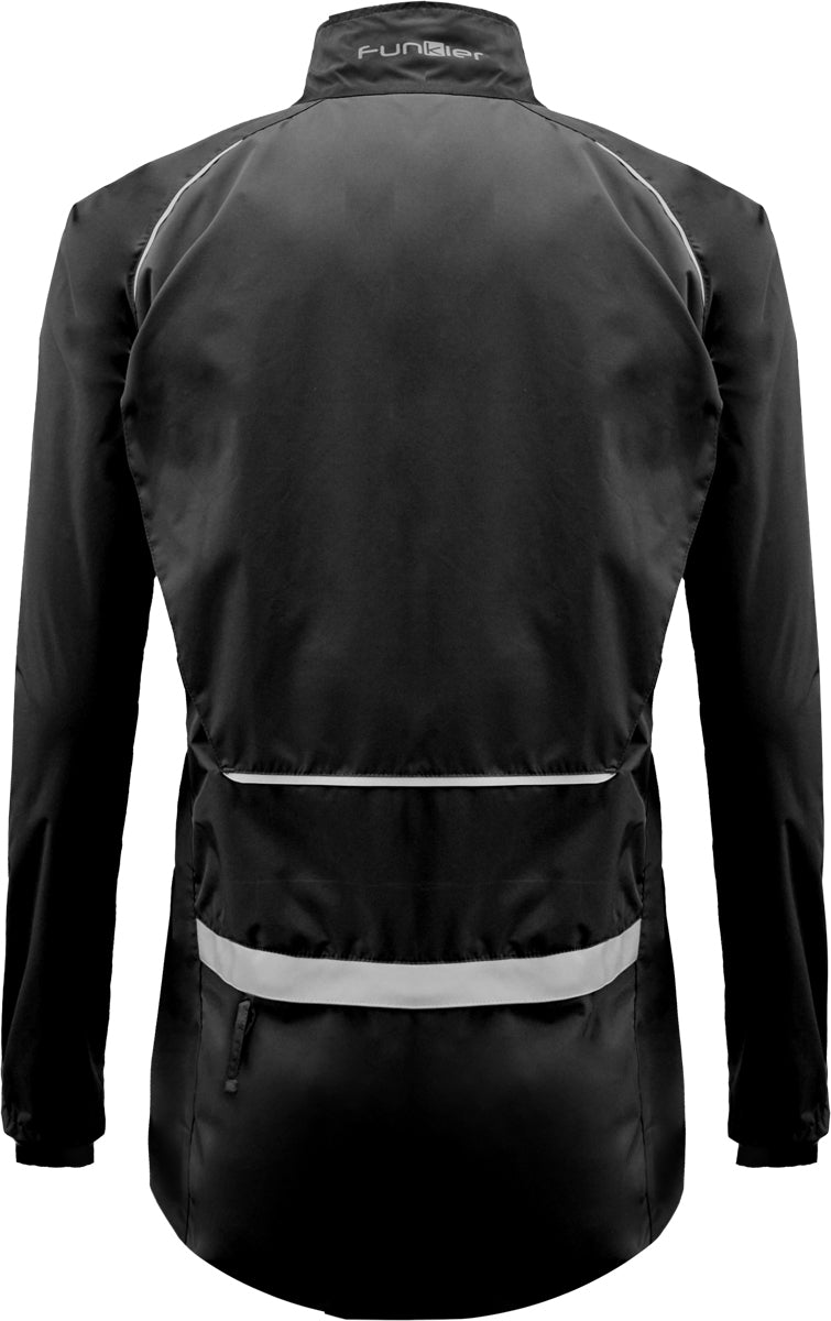 Funkier Attack WJ-1327 Gents Waterproof Jacket in Black Small