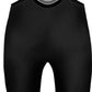 Funkier Thermesse S-981W-C12 Ladies Winter Single Strap Bib Tights in Black