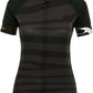 Funkier Prima Pro Ladies Short Sleeve Jersey in Black-Wave