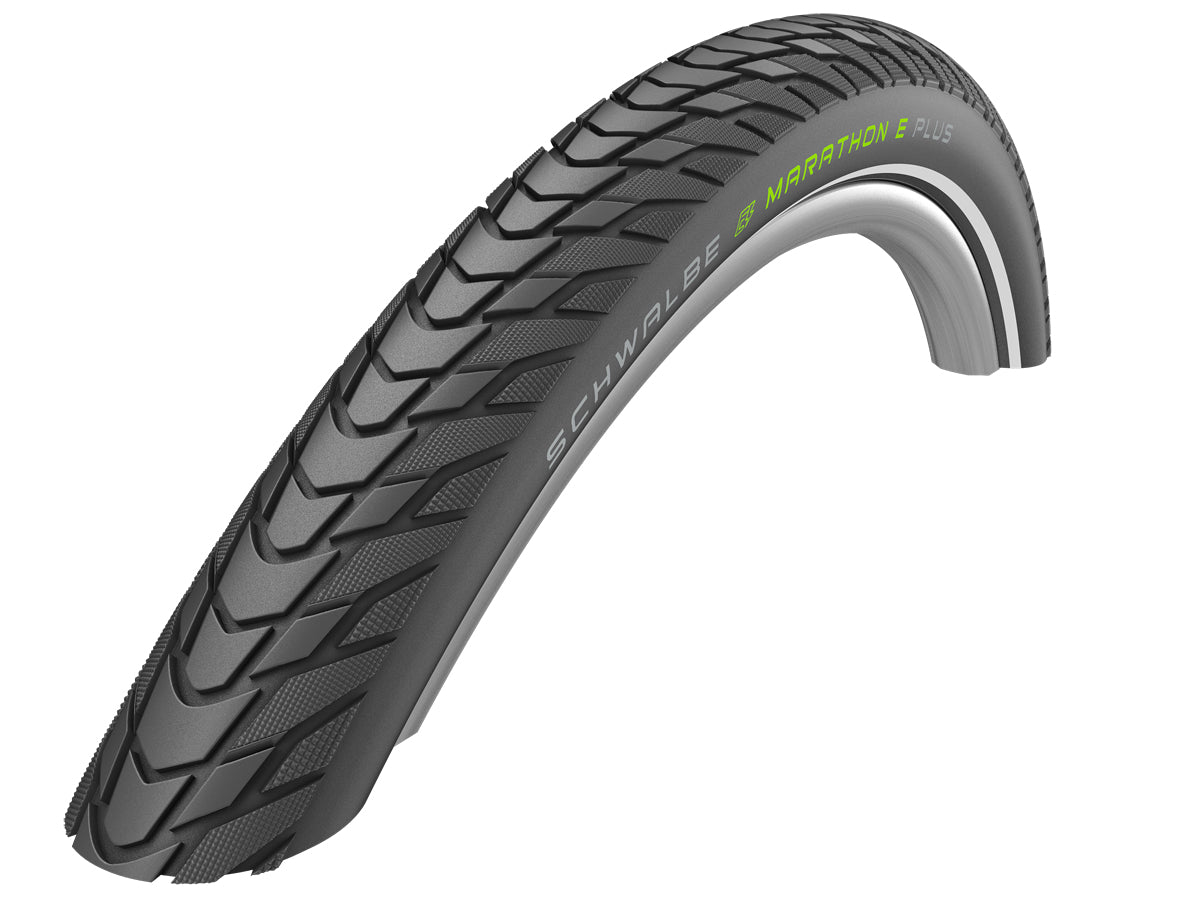 Schwalbe Marathon E-plus Addix-e Performance Smart Dualguard Tyre In Black (Wired)