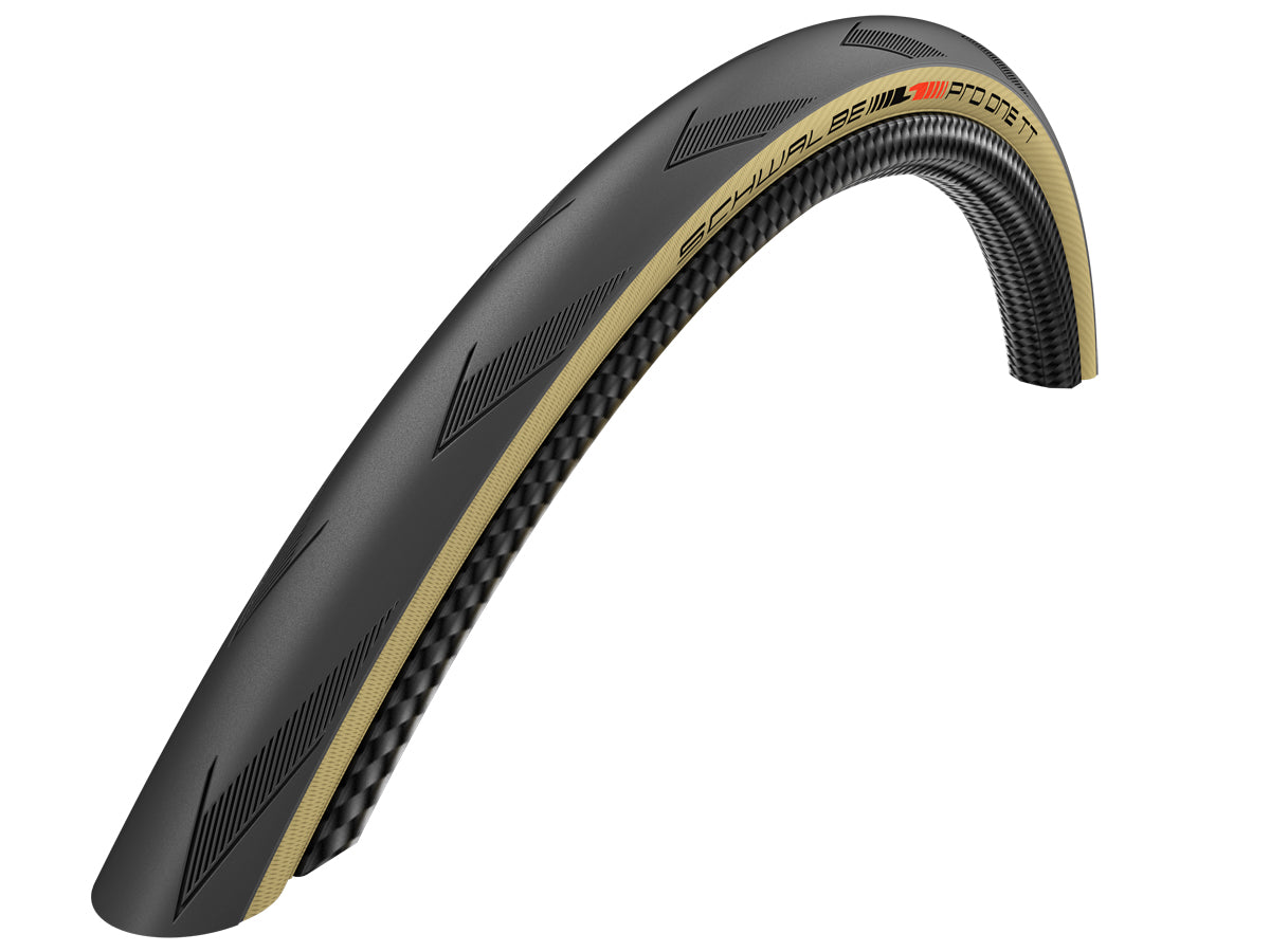Schwalbe Pro One Tt Tle Addix-race Evolution Tyre In Classic Skin (Folding)