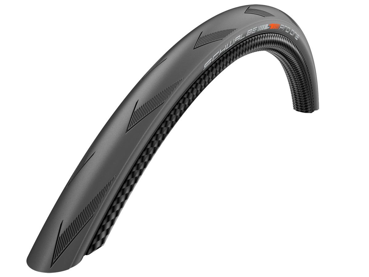 Schwalbe Pro One Tube-type Addix-race Evolution V-guard Tyre In Black (Folding)
