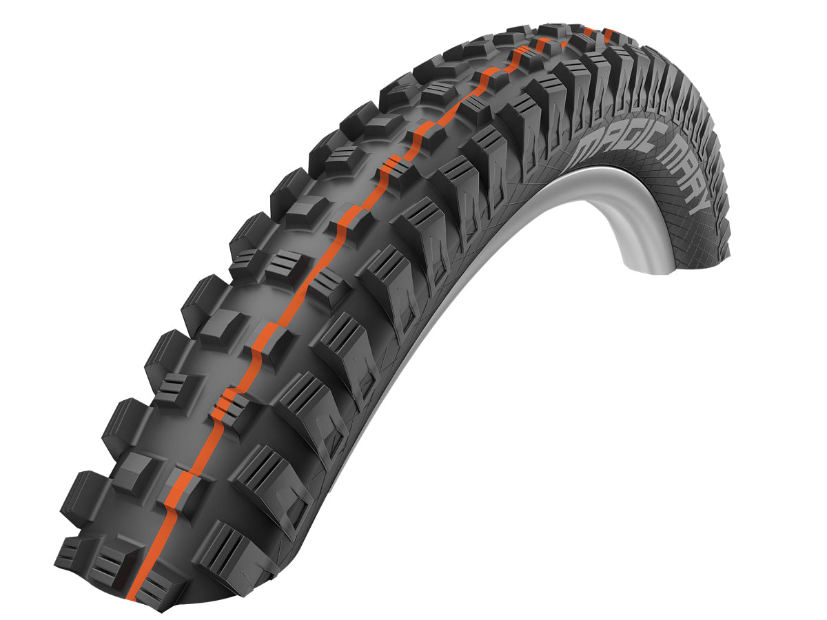 Schwalbe Magic Mary Tle Addix Soft Evolution Supergravity Tyre In Black (Folding) 29 X 2.60