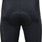 Funkier F-77 - 7 Panel 4-Way Stretch Shorts (B1 Pad) in Black