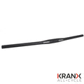 KranX 31.8mm Alloy Flat MTB Handlebars in Black. Size: 720mm