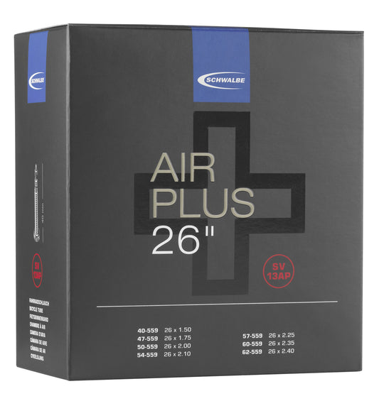 Schwalbe Air Plus Sv13ap 26 X 1.50" - 26 X 2.40" Presta Valve 40mm