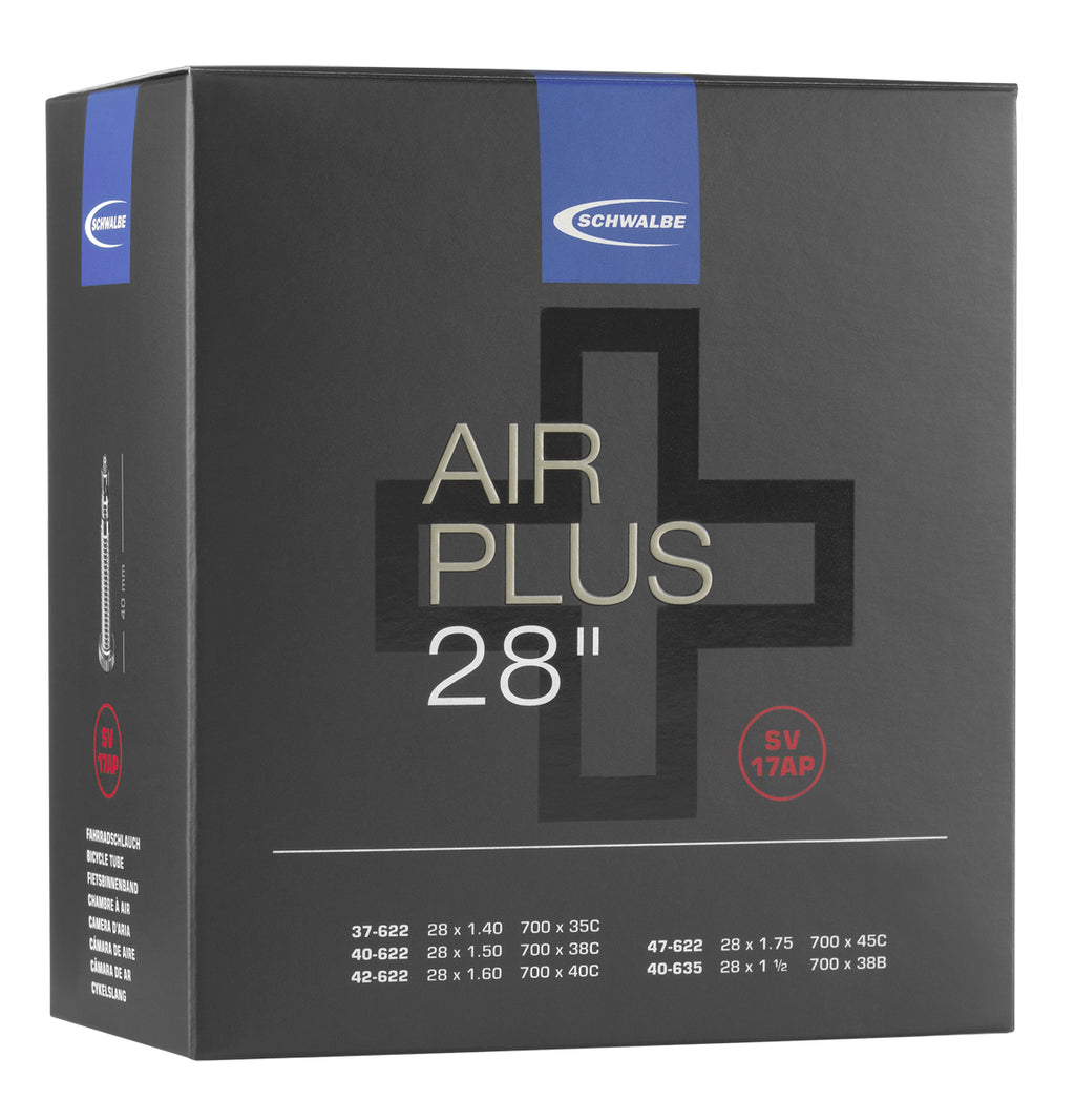 Schwalbe Air Plus Sv17ap 700 X 35mm - 700 X 45mm Presta Valve 40mm