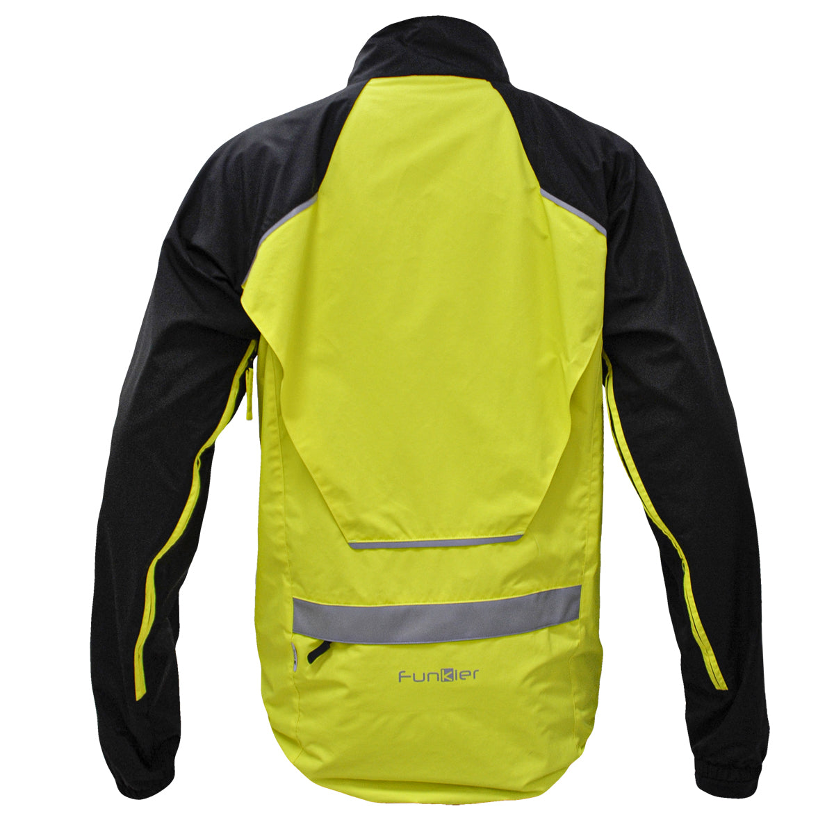 Funkier Quikdry Gents Pro Waterproof Rain Jacket in Yellow