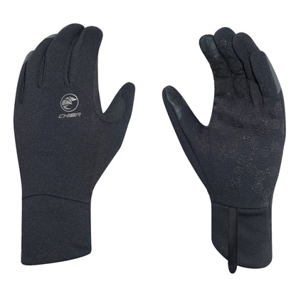 Chiba Polarfleece Thermal Winter Glove in Black XXL