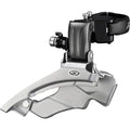 Shimano Altus M371 9 Speed Conventional Swing - Dual Pull - Multi Fit MTB Front Mech in Silver