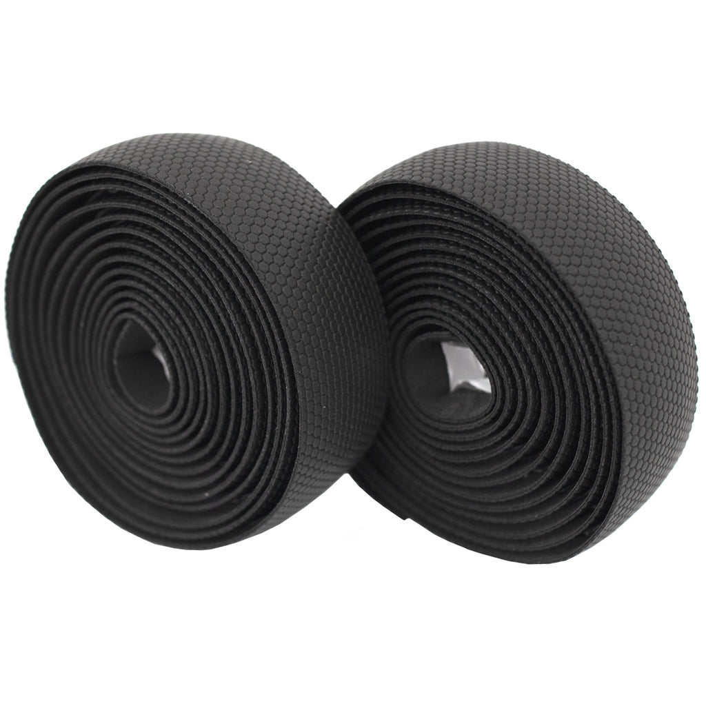 KranX Stretta Eco-Grip PU/EVA Handlebar Tape in Black